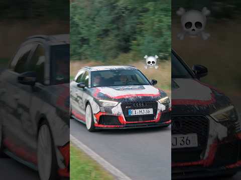 Full video on our channel💀 #audirs3 #cartok #shortsvideo #audisport