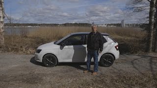 Kaaran Peter Geitelin koeajossa uusi Skoda Fabia 2015
