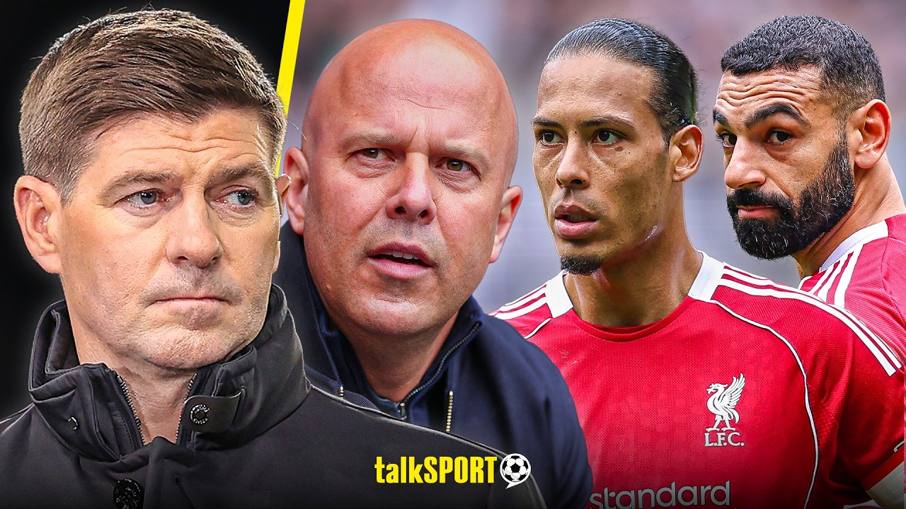 Steven Gerrard OPENS UP on Slot's Future, Replacing Salah & Van Dijk's Leadership in IN DEPTH Chat!