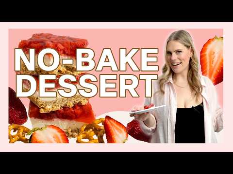 Let’s Make Strawberry Cheesecake Pretzel Bars