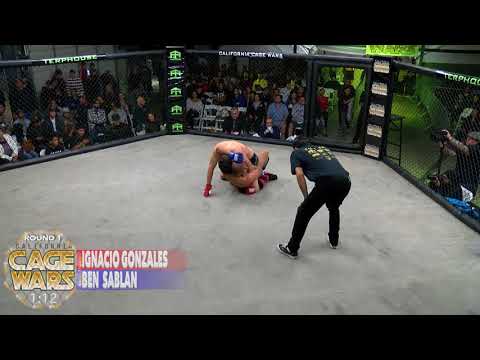 07 California Cage Wars Jan.07.2018 Ignacio Gonzales Movement Boxing VS Ben Sablan SD Range fighters