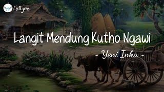 Download lagu Langit Mendung Kutho Ngawi | Yeni Inka ( Lirik Lagu )✅ mp3 Download lagu Langit Mendung Kutho Ngawi | Yeni Inka ( Lirik Lagu )✅ mp3