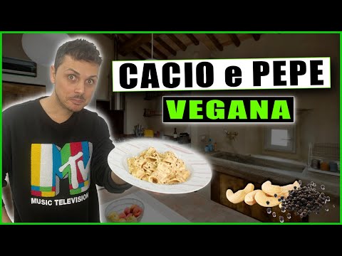 CACIO E PEPE VEGANA - Ricetta Facile & Veloce
