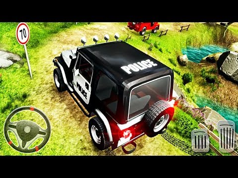 Offroad Police Jeep 4x4 Driving & Racing Simulator - Best Android GamePlay