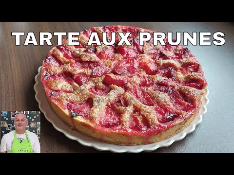 recette tarte aux prunes maison. Facile à faire