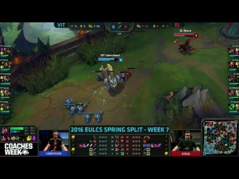 VIT vs EL | Team Vitality vs Element | 2016 EU LCS Spring W7D2