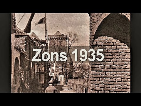 Zons 1935 - historische Stadt am Rhein - Zollfeste - medieval town - Wilhelm Pick