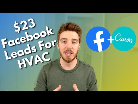 This video provides a tutorial on using Facebook Lead Ads to generate HVAC leads and system replacement inquiries.