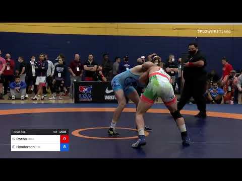 65 Kg Round Of 32 - Saul Rocha, Grays Harbor Vs Evan Henderson, Titan Mercury Wrestling Club (TMWC