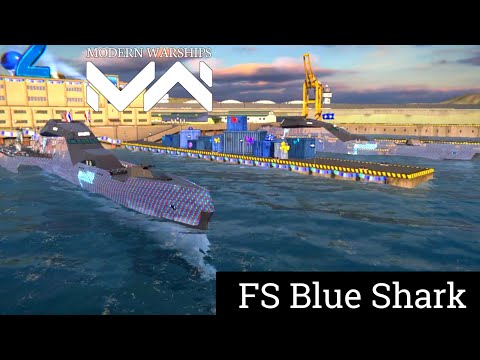 FS Blue Shark - The Best Legendary Frigate ship in Modern Warships