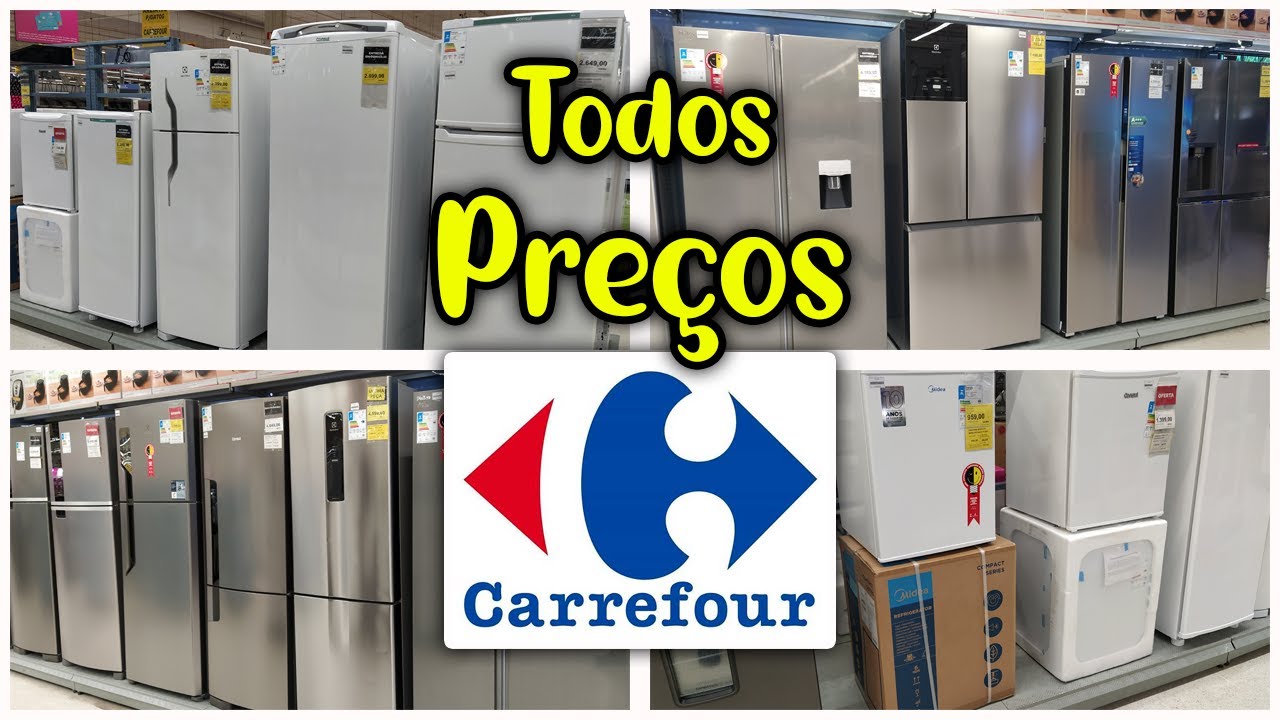 PREÇOS DE GELADEIRAS NO CARREFOUR 2024