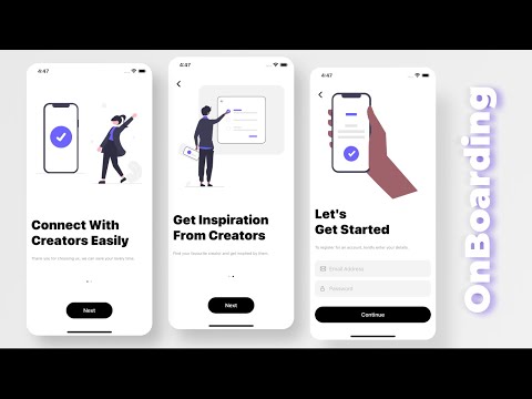 SwiftUI App Intro Animation's - Walkthrough Page Animation's - OnBoarding Screen's - Login Page UI thumbnail
