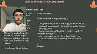 Part 5 - Class 9 & 10, Java Composite Data type and Variables