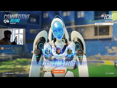 What the DPS Main can do with ECHO - 17K DMG! DAFRAN ECHO OVERWATCH 2 GAMEPLAY SEASON 3