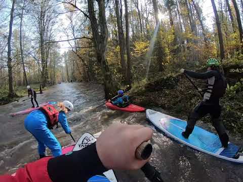 Doubrava 10_2021 river SUP paddleboard by TAMBO