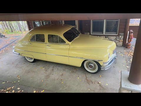 30,356 miles on this beautifully restored 1950 Packard Eight Touring Sedan with UltramaticDrive!