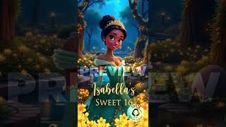 Princess Tiana Sweet 16 Invitation preview