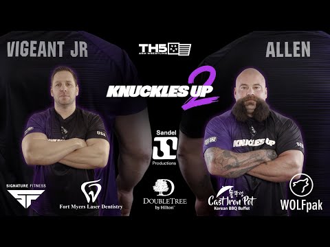 KNUCKLES UP 2 | "RVJ" Rob Vigeant Jr vs Brandon "FILTHY POWER" Allen