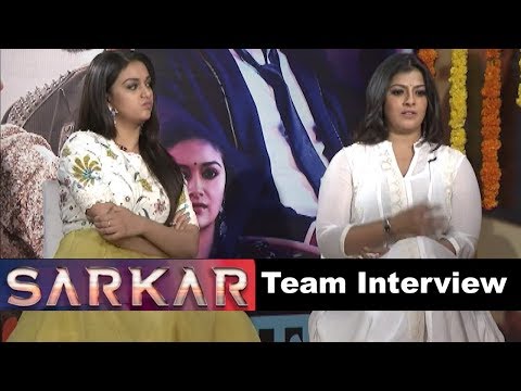 Varalaxmi and Keerthy Suresh Interview About The Movie Sarkar