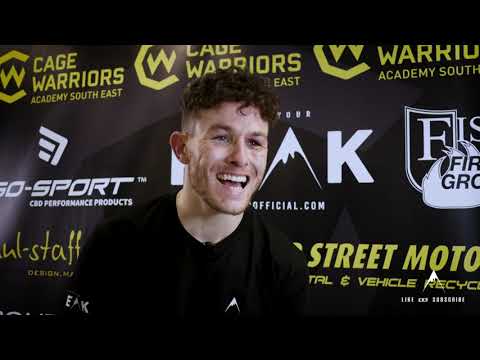 Steve Aimable Cage Warriors 99 Interview / Main Event / MMA