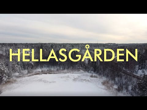 Winter Drone Footage - Hellasgården, Stockholm