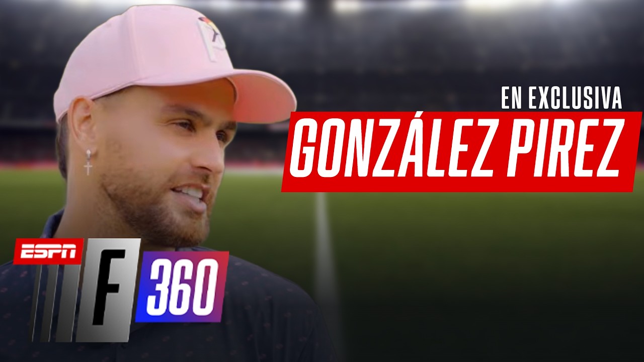 "NADA ME HARÍA MÁS FELIZ QUE DEDICARME AL GOLF", LEANDRO GONZÁLEZ PIREZ EN EXCLUSIVA | ESPN F360