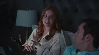 Saatva Man wakes up to see his wife at work