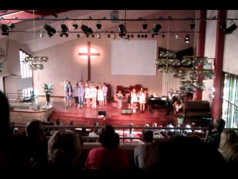 Björkskolans skolavslutning 2012 (Fields of gold)