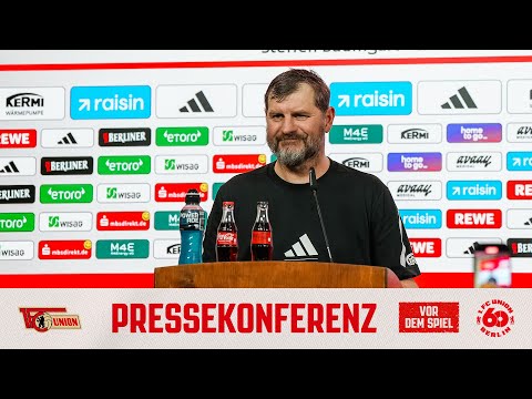 LIVE | Pressekonferenz vor Augsburg | 1. FC Union Berlin
