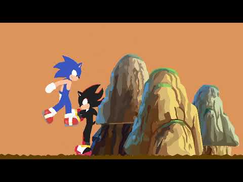 Sonic and shadow vs nazo part 1