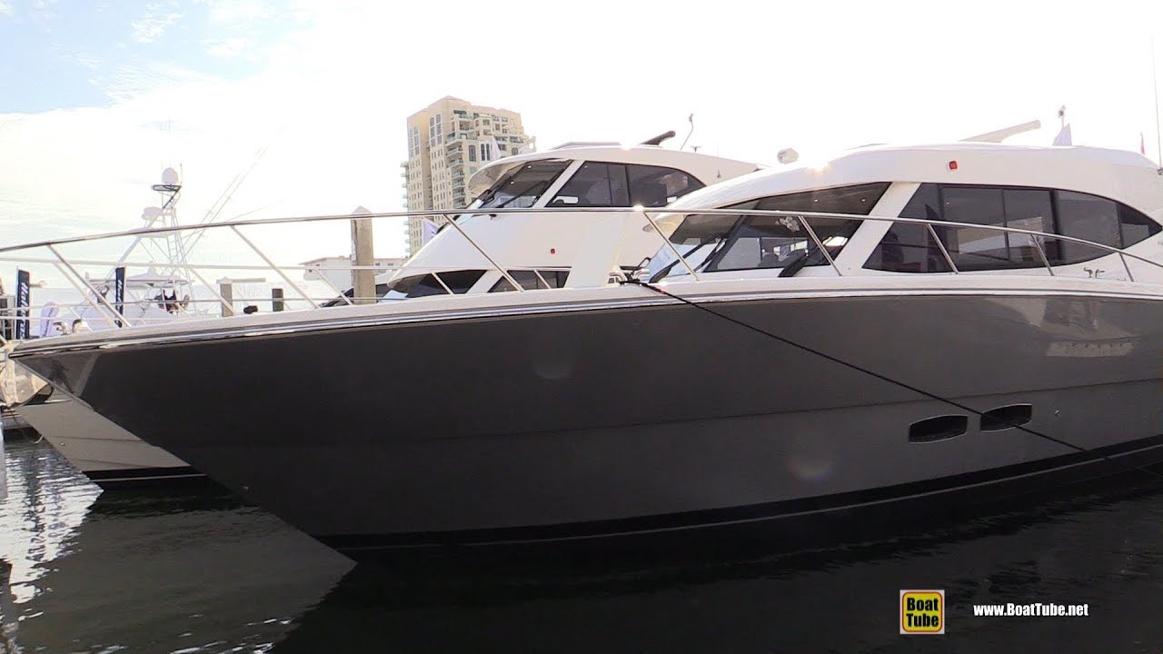 Maritimo S51 Sedan MotorYacht - Walkaround - 2018 Fort Lauderdale Boat Show