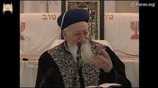 חג הפסח בהלכה ובאגדה מרתק - שיעורי מנחת יהודה - מרן הרב מרדכי אליהו (הרב מרדכי אליהו זצ"ל) - התמונה מוצגת ישירות מתוך אתר האינטרנט יוטיוב. זכויות היוצרים בתמונה שייכות ליוצרה. קישור קרדיט למקור התוכן נמצא בתוך דף הסרטון