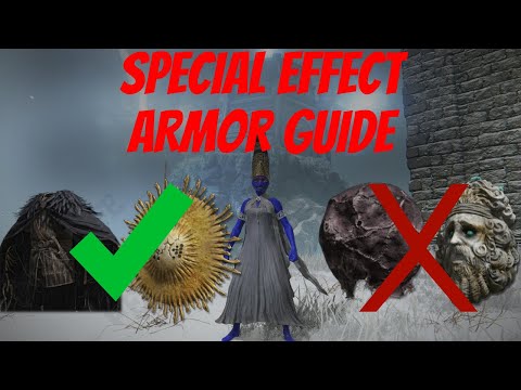 BEST ARMOR WITH SPECIAL EFFECTS! Guide TO Special Effect Armor- ELDEN RING