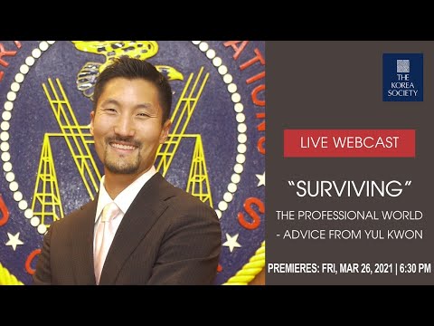 "Surviving" the Professional World - Advice from Yul Kwon - YouTube