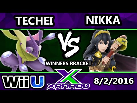 S@X 161 - Techei (Greninja) Vs. Nikka (Lucina) SSB4 Tournament - Smash Wii U - Smash 4