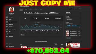 I Make $7,693.64/Month With This FACELESS CHANNEL (Just Copy Me)