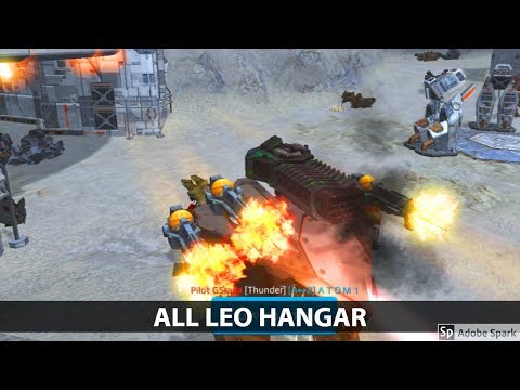 War Robots - All LEO Hangar - Gameplay
