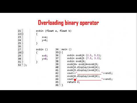 Adding Two Complex Numbers Using Operator Overloading