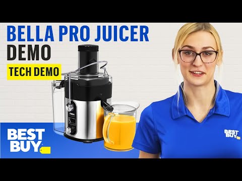 Try This Juicer: Bella Pro Series Juice Extractor - Tech Demo from Best Buy