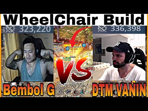 Wheelchair Build, Kuya Bembol G vs Taoist DTM VANIN  | mir4