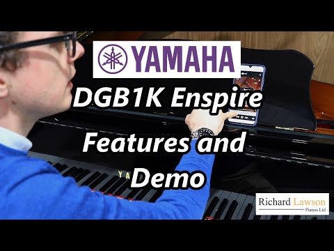 Yamaha Disklavier ENSPIRE GB1K Grand Piano - Main Features and Demonstration