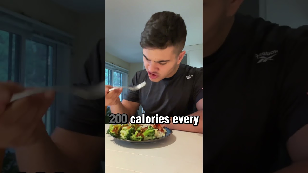 Saving calories daily like a piggy bank