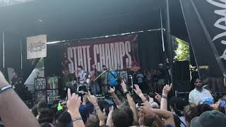 State Champs - Dead And Gone @ Vans Warped Tour 2018