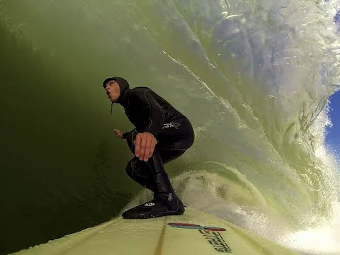 Surfing Ocean Beach Barrels - GoPro POV