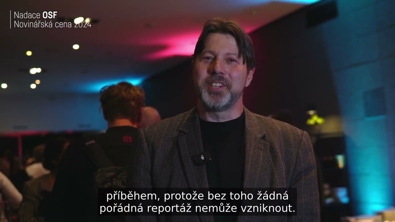 Novinářská cena 2024 // MARTIN NOVÁK