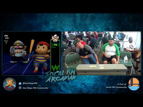 SoCal PM Arcadian 7 - Gazer (Ness) vs. Cap (Wario) - PM RR Pool B4 - Smash Project M