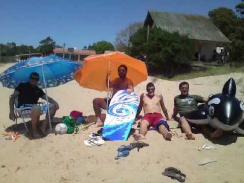 Campamento en Laguna Merin