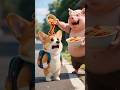 Orange Cat Takes Revenge For Sad Corgi Funnyvideos Cat Catlover Corgi