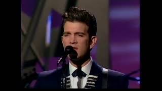 Chris Isaak and Silvertone - &quot;DMMDAY&quot; and &quot;Blue Spanish Sky&quot; - live - Tonight Show 4/9/91