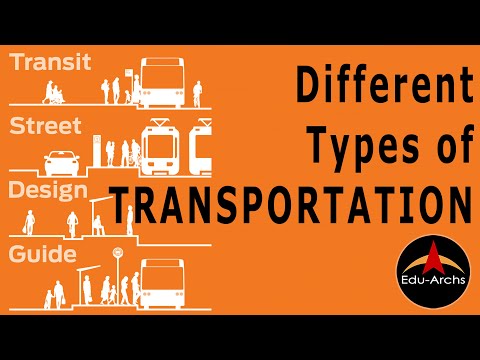 Different Types of Transportation | URBAN TRANSIT | EDU-ARCHS